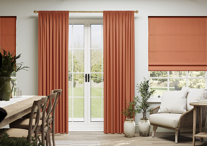 Windermere, Paprika - Made to Measure Curtains - Image 3